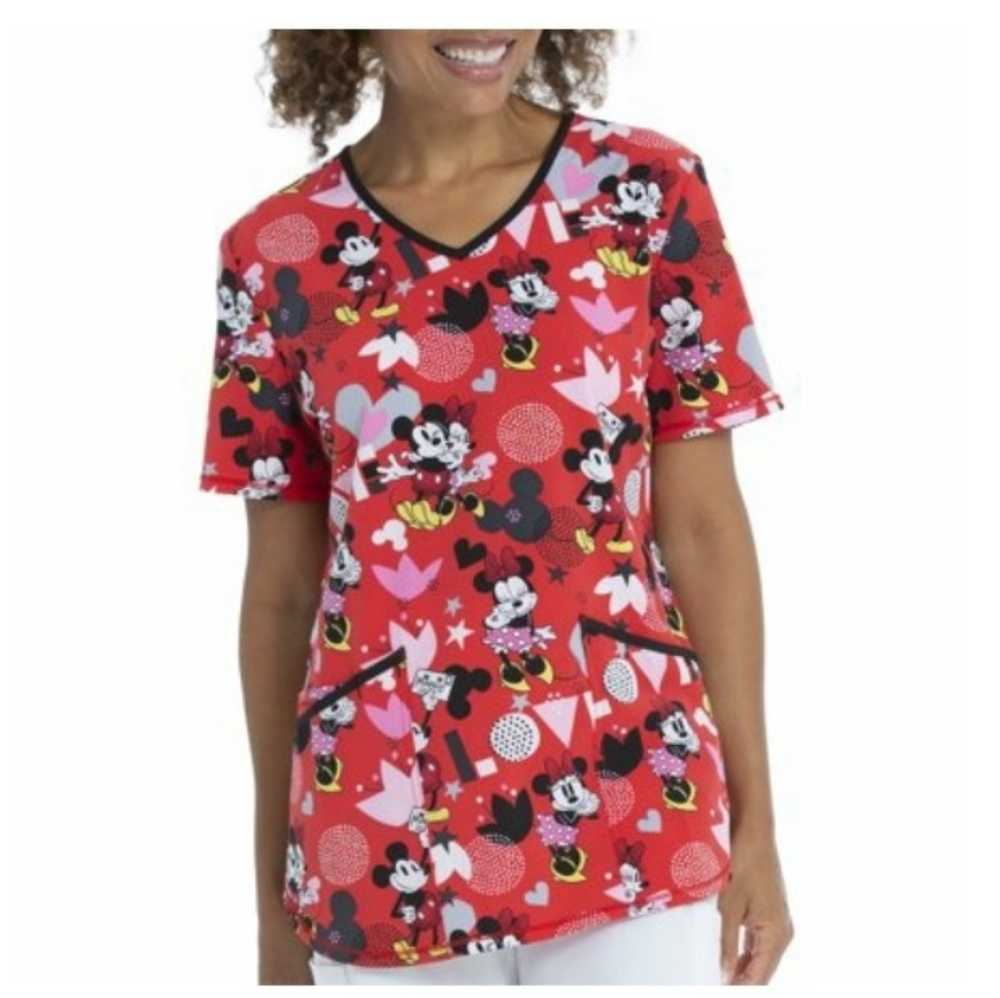 MINNIE AND MICKEY SCRUBS